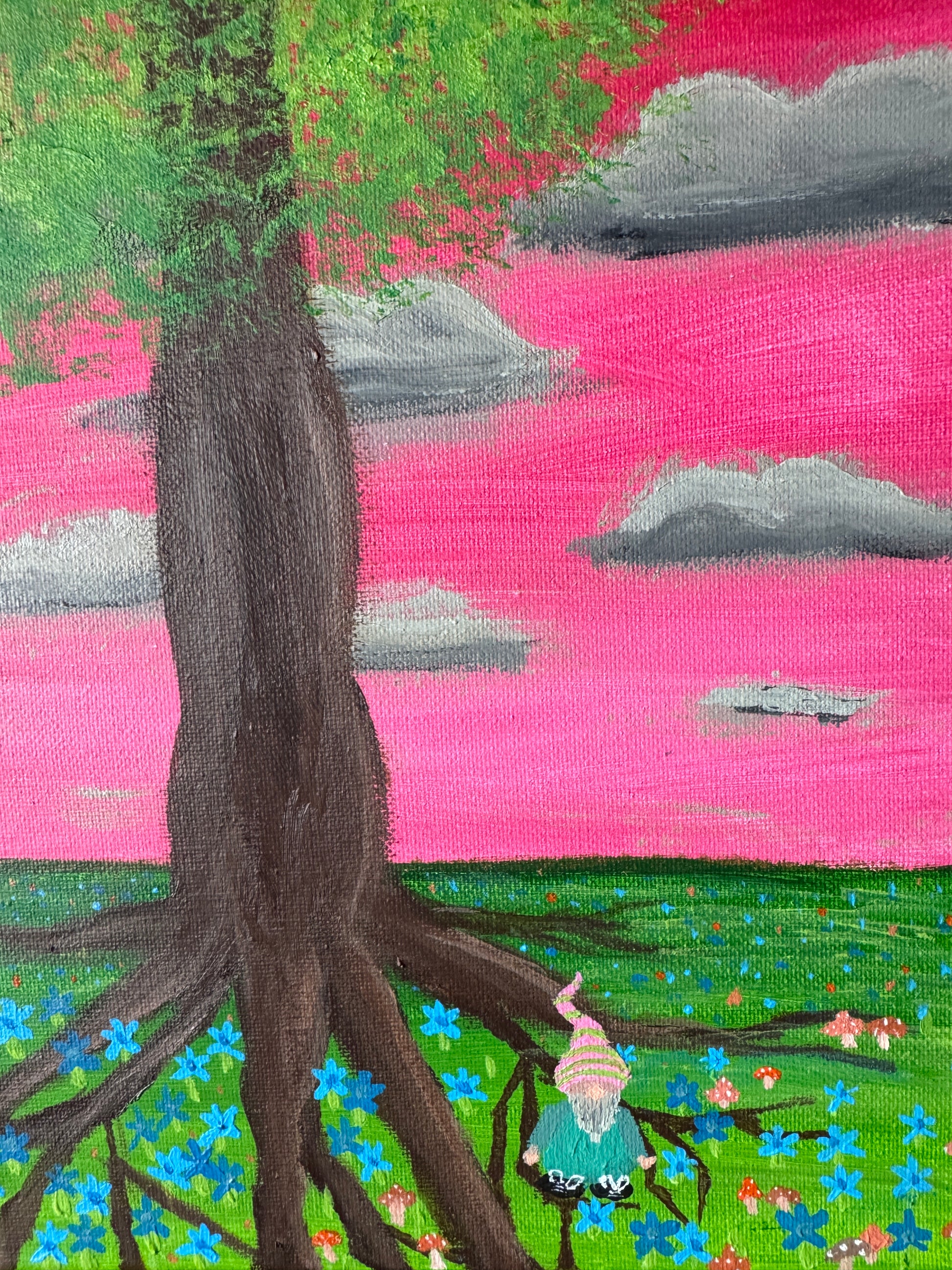 Bubblegum Skies - Art Print